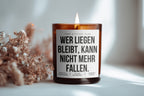 Whoever stays down can't fall anymore | Cheeky Candle