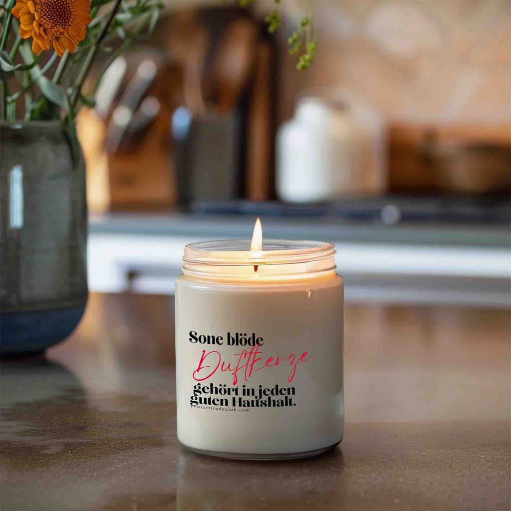 Such a silly scented candle belongs in every good household | Funny candle | Handmade from soy wax in DE