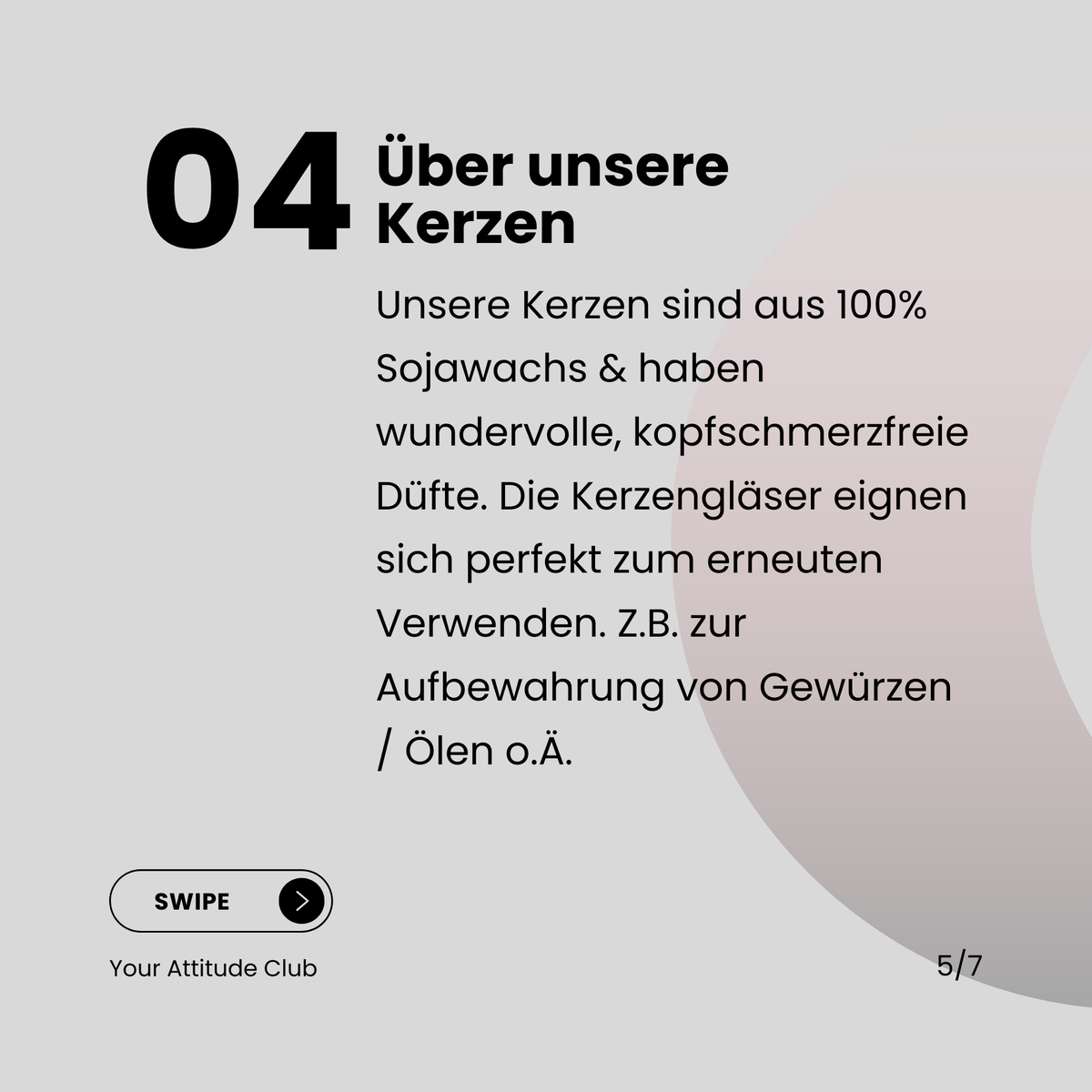 Bitte nach dem Kacken anzünden