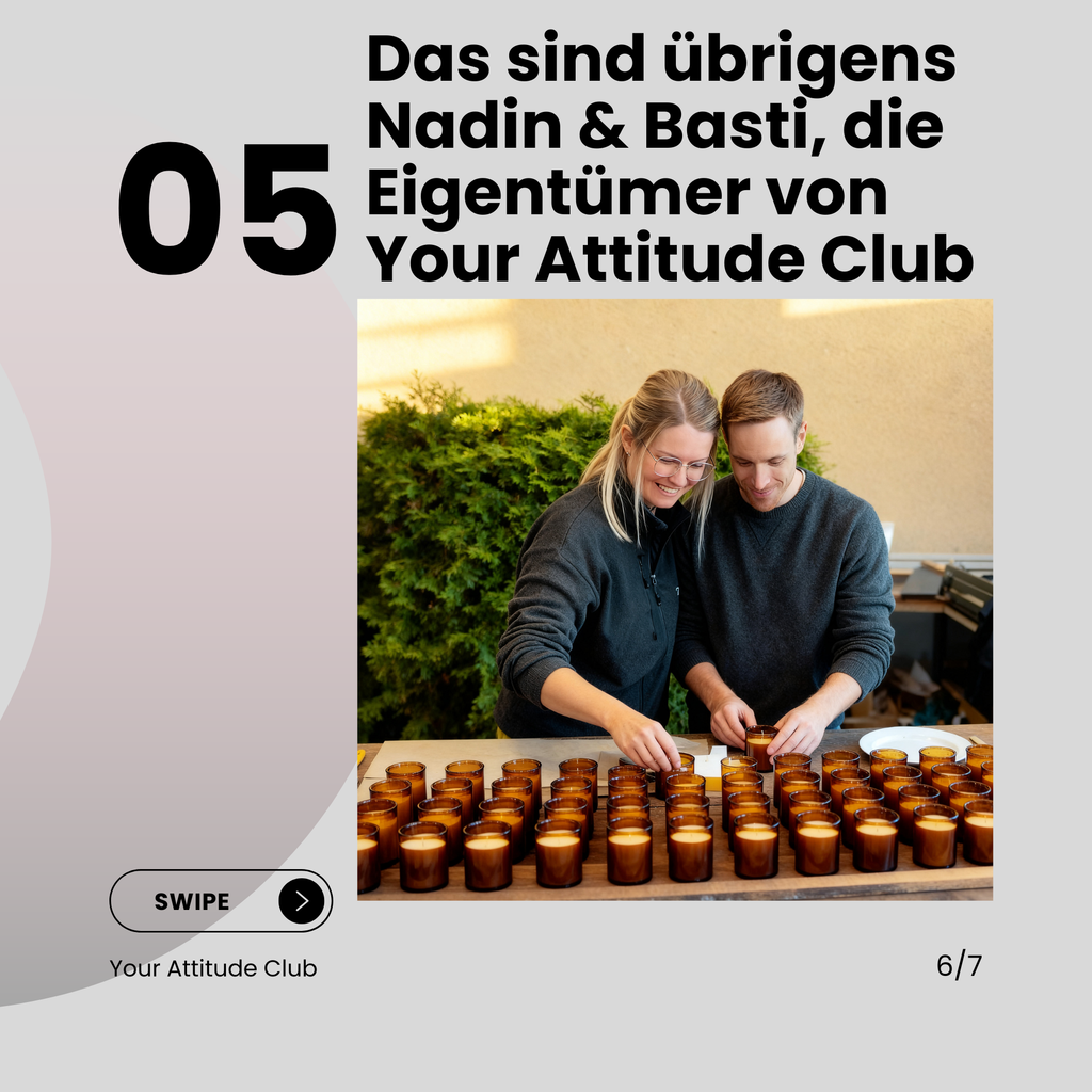 Bitte nach dem Kacken anzünden