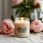 Smells like your thirties are over | Lustige Kerze zum Geburtstag