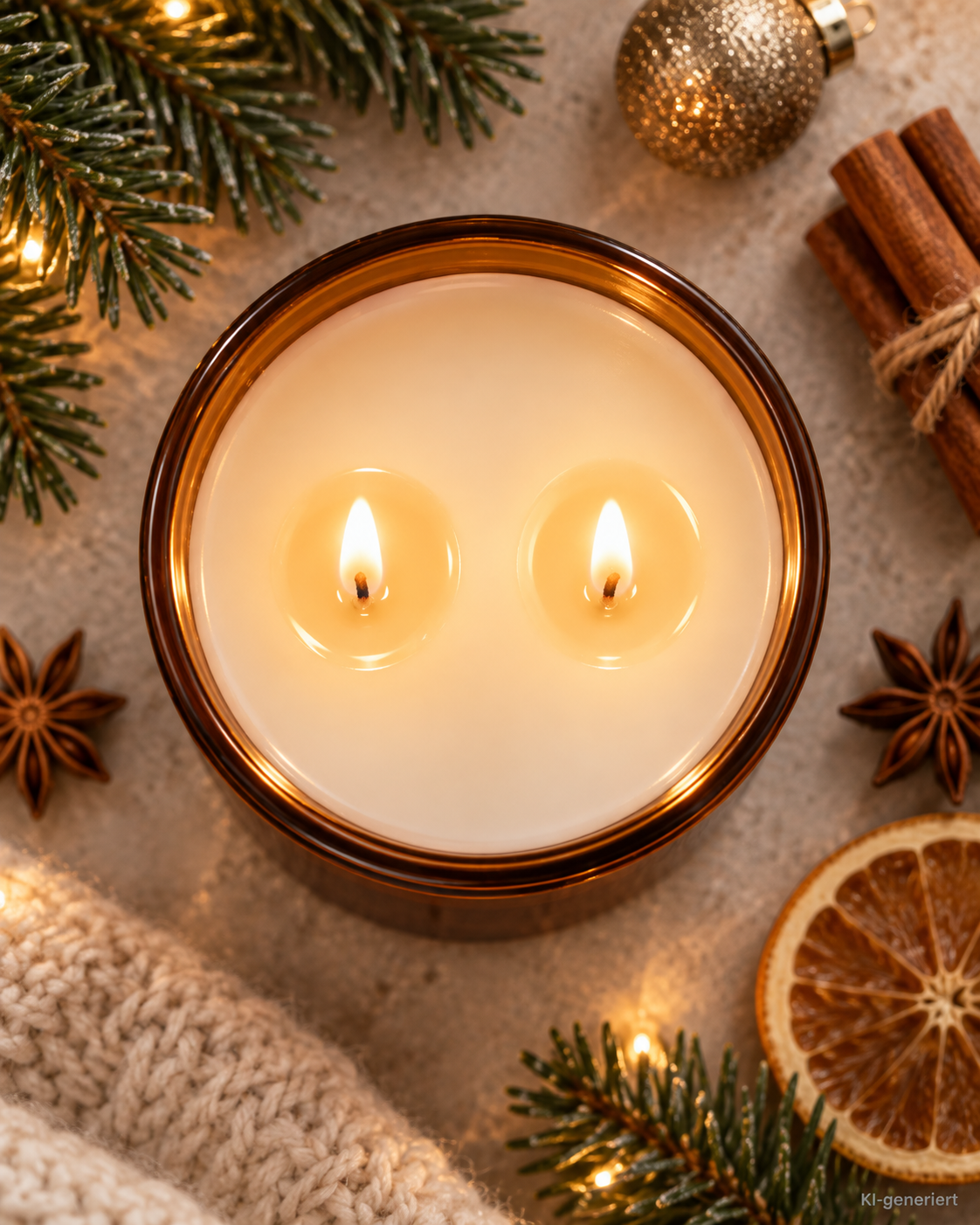 DAS IST DAS WIR-SCHENKEN-UNS-ZU-WEIHNACHTEN-NICHTS GESCHENK – Weihnachtskerze | Lustiges Weihnachtsgeschenk | Geschenk für Partner, Freunde & Familie