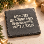 DAS IST DAS WIR-SCHENKEN-UNS-ZU-WEIHNACHTEN-NICHTS GESCHENK – Weihnachtskerze | Lustiges Weihnachtsgeschenk | Geschenk für Partner, Freunde & Familie