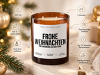 FROHE WEIHNACHTEN EINE UMARMUNG AUS DER FERNE – Weihnachtskerze | Weihnachtsgeschenk | Geschenk für Familie, Freunde & Lieblingsmenschen
