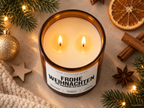 FROHE WEIHNACHTEN EINE UMARMUNG AUS DER FERNE – Weihnachtskerze | Weihnachtsgeschenk | Geschenk für Familie, Freunde & Lieblingsmenschen