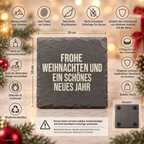 FROHE WEIHNACHTEN UND EIN SCHÖNES NEUES JAHR – Weihnachtskerze | Weihnachtsgeschenk | Geschenk für Familie, Freunde & Kolleg:innen | Neujahr