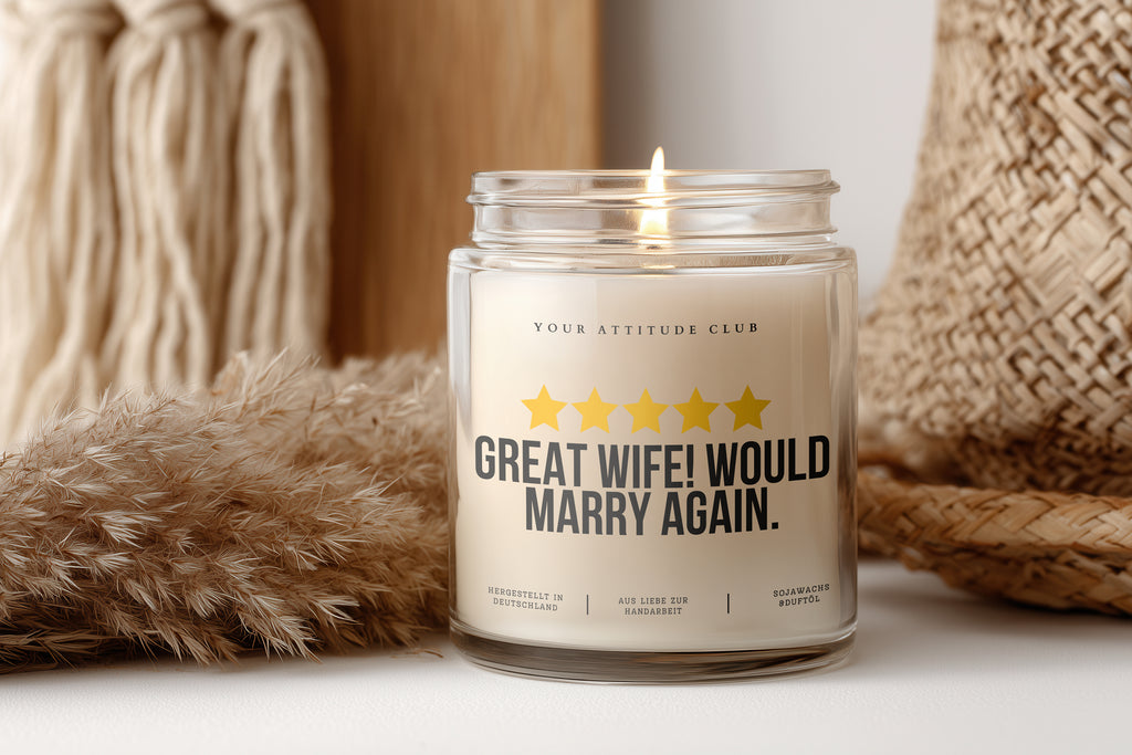 Great Wife! Would marry again