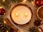 HOE, HOE, HOE – Weihnachtskerze | lustiges Weihnachtsgeschenk | Geschenk für Freunde, Kolleg:innen & Partner | Wichtelgeschenk Weihnachten