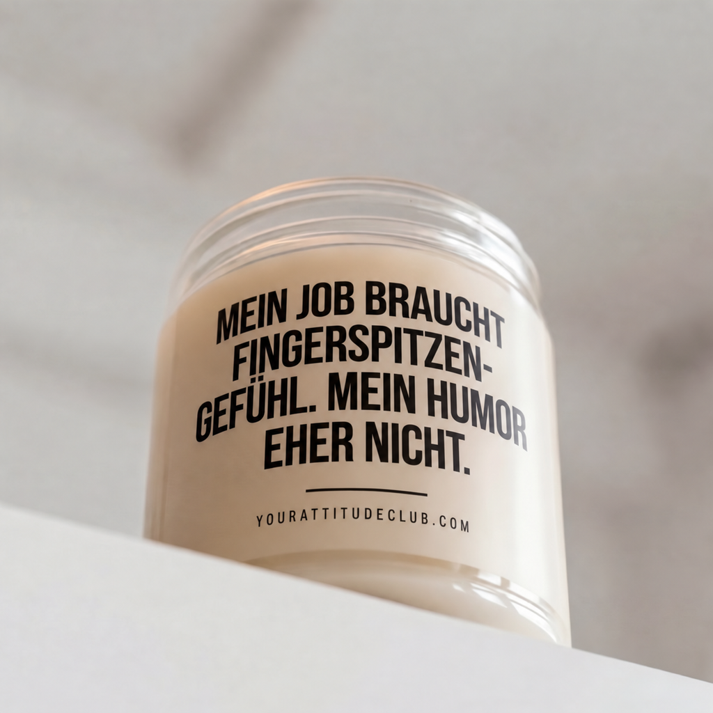 ICH NEHME BLUT AB. UND KEIN BLATT VOR DEN MUND. | Kerze Pflegefachkraft, Geschenk Pflege, Krankenschwester, Pfleger, Pflegepersonal