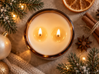MERRY FUCKING CHRISTMAS – Weihnachtskerze Naturgras Etikett | Lustiges Weihnachtsgeschenk | Geschenk für Freundin, Kollegin & Freunde | Geschenkidee Weihnachten
