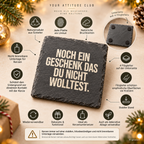 NOCH EIN GESCHENK DAS DU NICHT WOLLTEST. – Weihnachtskerze | lustiges Weihnachtsgeschenk | Wichtelgeschenk | Geschenk für Freunde & Kolleg:innen