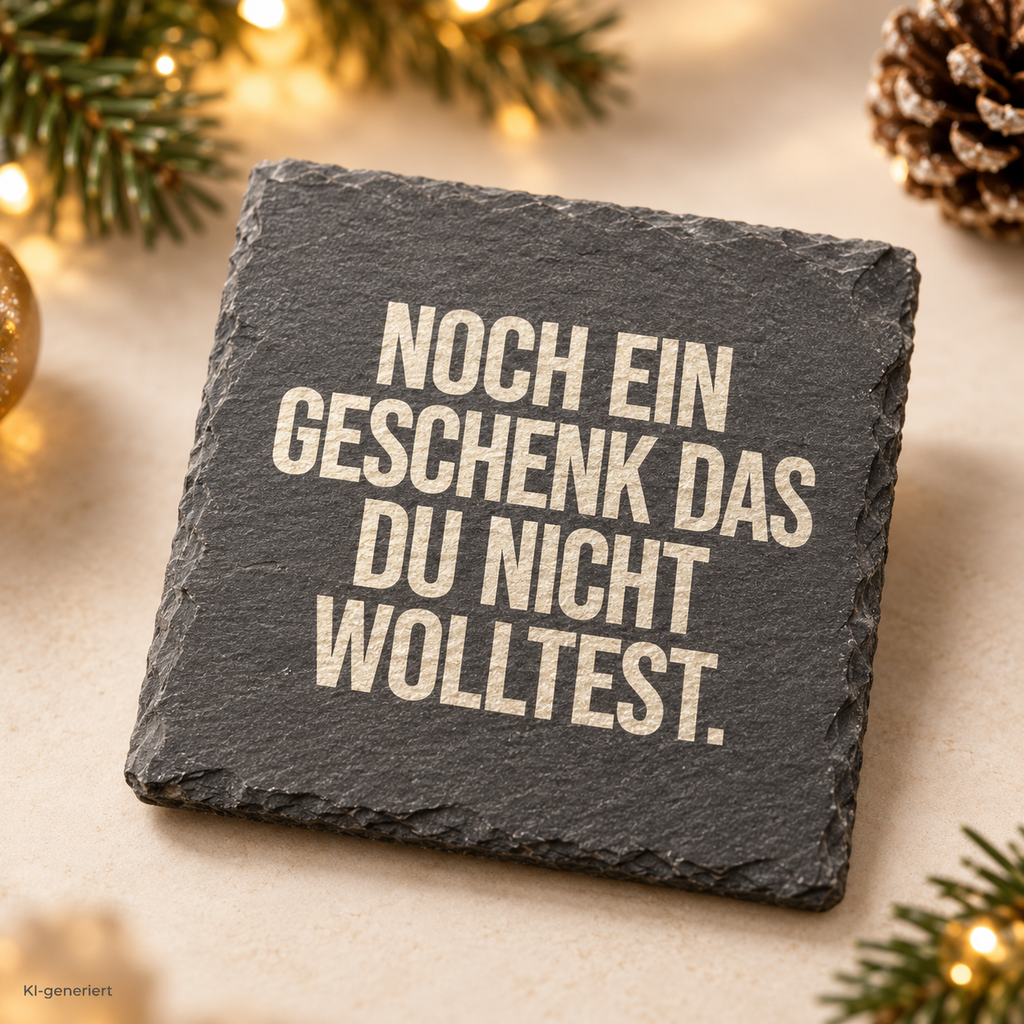 NOCH EIN GESCHENK DAS DU NICHT WOLLTEST. – Weihnachtskerze Naturgras Etikett | Lustiges Weihnachtsgeschenk | Wichtelgeschenk | Geschenkidee Weihnachten