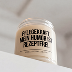 PFLEGEKRAFT. MEIN HUMOR IST REZEPTFREI. | Kerze Pflegefachkraft, Geschenk Pflege, Krankenschwester, Pfleger, Pflegepersonal, Examen