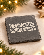 WEIHNACHTEN, SCHON WIEDER – Weihnachtskerze | Weihnachtsgeschenk | lustige Geschenkidee Weihnachten | Geschenk für Familie, Freunde & Kolleg:innen