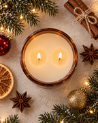 WEIHNACHTEN IST, WENN ES NACH KEKSEN RIECHT, DIE ICH NICHT GEBACKEN HABE – Weihnachtskerze Naturgras Etikett | Weihnachtsgeschenk | Geschenkidee