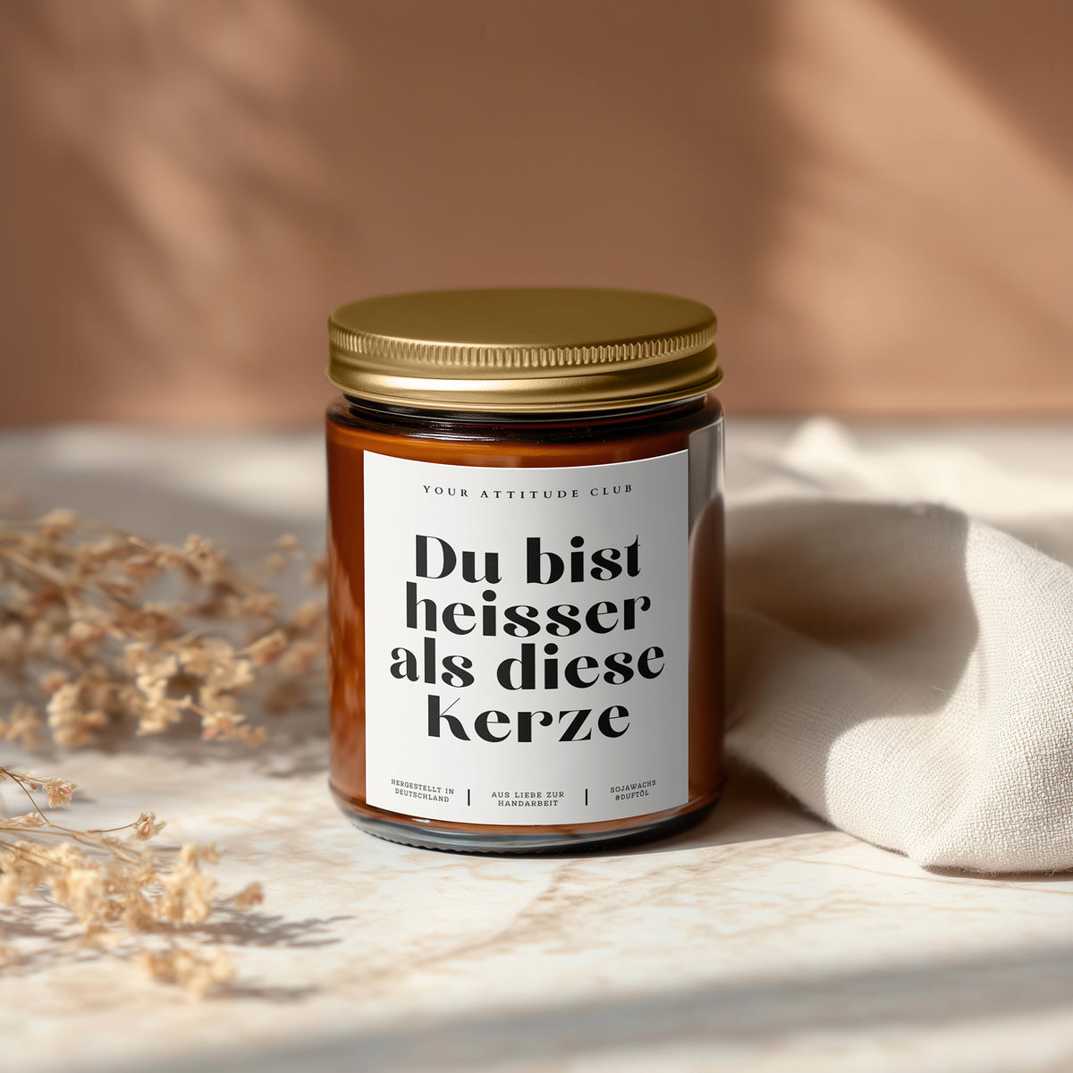 Du bist heißer als diese Kerze