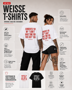 CURRENTLY IN MY “I DON’T HAVE TIME FOR THIS SHIT” ERA – schwarzes Unisex Oversize Shirt mit weißem Backprint, freches Statement T-Shirt, Streetwear