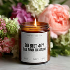 Du bist 40? Das sind 80 Mark! | Kerze Geschenk 40. Geburtstag