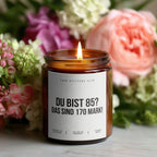 Du bist 85? Das sind 170 Mark! | Kerze Geschenk 85. Geburtstag