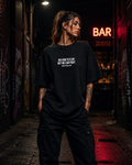 IDK HOW TO FLIRT BUT WE CAN ARGUE | Oversize Shirt Unisex mit Frontprint, Statement Shirt aus Bio-Baumwolle