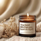 The best bitches are born in April | Your Attitude Club Geschenke für Mann & Frau | Geburtstag | Einzug | Umzug | Partner - Perfekt als Geschenk für jeden Anlass