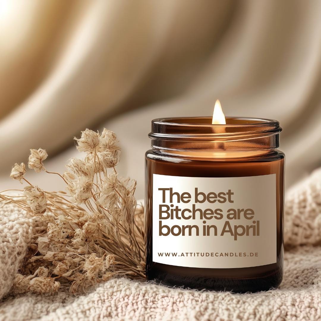 The best bitches are born in April | Your Attitude Club Geschenke für Mann & Frau | Geburtstag | Einzug | Umzug | Partner - Perfekt als Geschenk für jeden Anlass