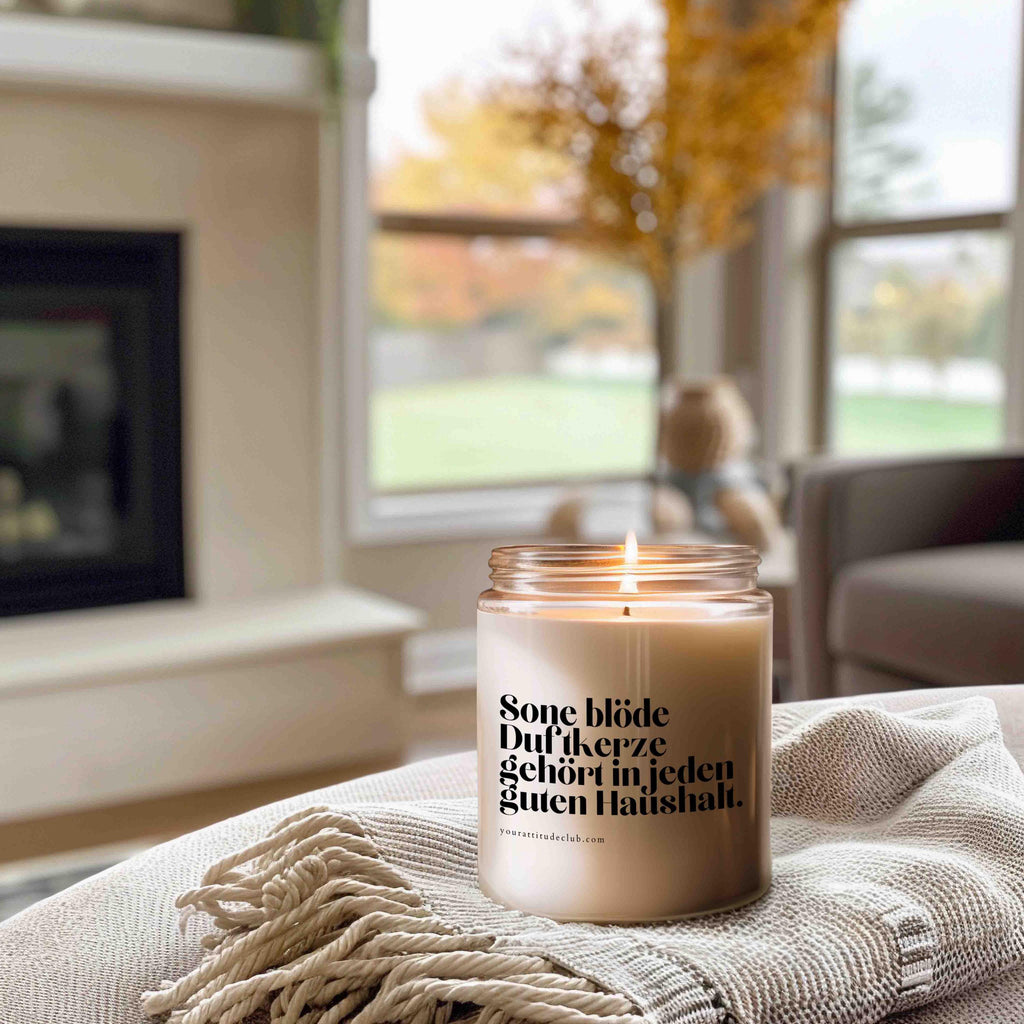 Geschenk Kerze von Your Attitude Club. Perfekt für Freunde, Familie, Kollegen und Partner.